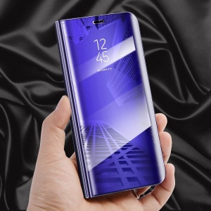 Husa Tip Carte, Flippy, Compatibila cu Huawei Mate 10 Lite, Flip Cover Oglinda, Violet - Img 5