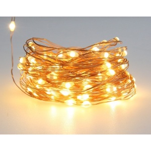 Instalatie Craciun, 300 LED-uri, 32 metri, pentru exterior cu incarcare solara, alb cald, Flippy - Img 5