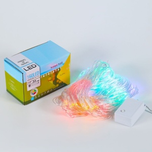 Instalatie de Craciun, Flippy®, Tip Plasa, 2 x 2 m, 160 LED-uri, Interconectabila, Multicolor - Img 3