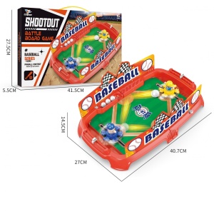 Joc de Masa Interactiv de Baschet pentru Copii, Flippy, 4 Mingi, Tabela Scor, 40.7x27x14.5 cm, Multicolor - Img 4