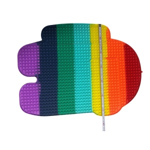 Jucarie antistres din silicon, Flippy®, Pop It Now and Flip It, Among Us, 85 cm - Img 2