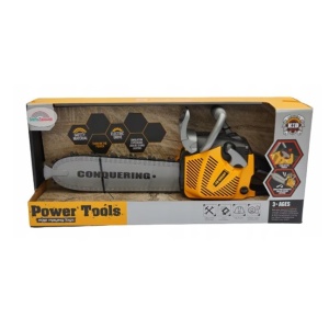 Jucarie Fierastrau Electric pentru Copii, Flippy, cu Sunete și Lumini, Joc de Rol Interactiv, +3 Ani, 43 x 10 x 18.5 cm, Portocaliu - Img 5
