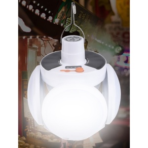 Lampa solara cu 25 LED-uri, pliabila, prindere carlig cu 5 moduri de iluminare, Flippy - Img 7