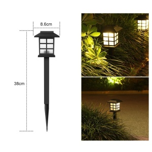 Lampa solara Led pentru gradina, Tip felinar, Flippy, Alb cald - Img 10