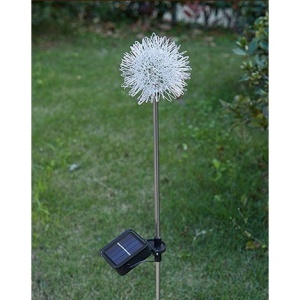 Lampa solara sub forma de Papadie, alb cald, Flippy - Img 5