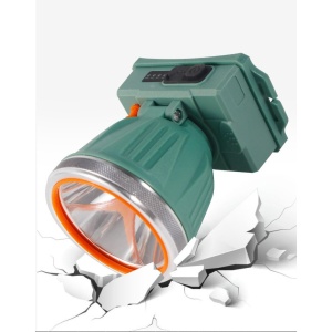 Lanterna LED de Montat pe Cap, Flippy, cu Raza Lunga de Zoom, Reincarcabila USB, Far Telescopic, Rezistent la Apa, Reglabil, pentru Pescuit in Aer Liber, Camping, Lumina Puternica, Lanterna, 10.5x8x6.5 cm, Verde Inchis - Img 6