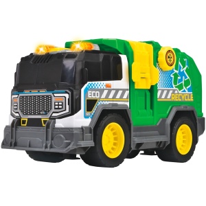 Masina de gunoi Dickie Toys Recycle Truck 30 cm cu lumini si sunete - Img 1