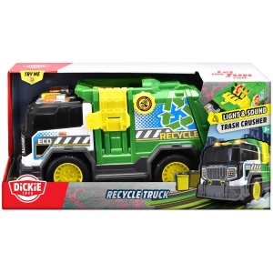 Masina de gunoi Dickie Toys Recycle Truck 30 cm cu lumini si sunete - Img 10