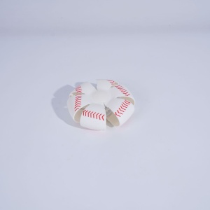 Minge UFO baseball Flippy cu deformare, diametru 8 cm, 3 ani +, lumini LED interactiva, minge magică OZN zburator, minge zburătoare, Alb - Img 2