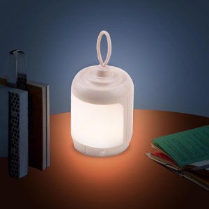 Mini Lampa LED de Camping, Flippy, pentru Aer Liber, Reincarcabila USB Type C, 3 Trepte de Lumina, Portabila, 13.8 x 6.5 cm, 5V, Alb - Img 9