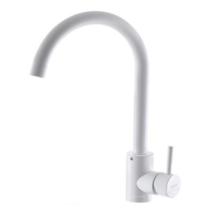 MIXXUS SUS-011-2 WHITE baterie bucatarie din otel inoxidabil - Img 2