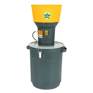 Moara electrica 1300W/19000 rpm cu galeata plastic 50L - Img 2