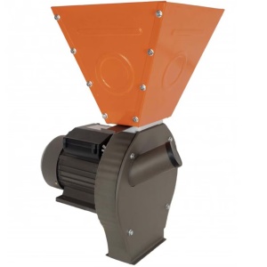 Moara uruiala nr 2, cereale si stiuleti, cuva inalta ,portocalie , 4.7 kW CRAFT-TEC MX422 - Img 2