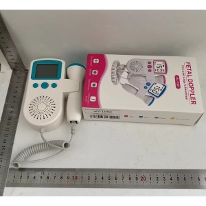 Monitor Fetal Doppler, Flippy, Monitorizare Sarcina, Ritm Cardiac, Ecran LCD 4.5 cm, 2 x Baterii AA (neincluse), Portabil, din ABS, 12.8 x 9.6 x 3 cm, Utilizare de la 9 Saptamani, Verde - Img 5