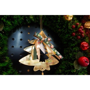 Ornament brad, Flippy, Brad, Auriu, Lucios, 14*26CM, Acril, Interior/ Exterior - Img 3