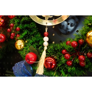 Ornament brad, Flippy, Rotund, Auriu, Lucios, 15*26CM, Acril, Interior/ Exterior - Img 3