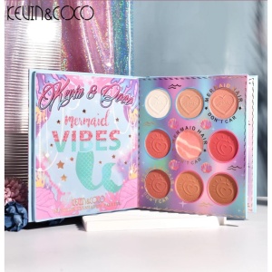Paleta farduri Kevin&Coco, 69 nuante, blush, iluminator, conturing, deschidere tip carte, 18.6 x 16.5 cm, 97 g, multicolor - Img 2