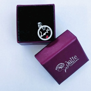 Pandantiv din Argint 925 Jolie Silver, Model Love cu Inima si Fluture, 15 x 15 mm, 1.1 g - Img 7
