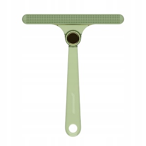 Perie de Indepartare a Scamelor, Flippy, pentru Haine si Par de Animale, cu Doua Fete, Manual, Multifunctional, 12x14.5 cm, Accesoriu pentru Casa, Verde - Img 10