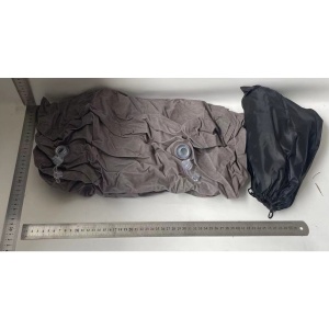 Perna Gonflabila Multifunctionala, Flippy, pentru Picioare, Cap, 3 Straturi, Inaltime Reglabila, 17.8 x 25.4 x 42.9 cm, Gri Inchis - Img 2