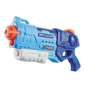 Pistol cu Apa pentru Copii, Rezervor, Pentru Piscina/Plaja, Flippy, 6ani+, Albastru, 990ML - Img 1