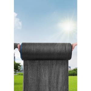 Plasa de umbrire neagra, latime 2 m, lungime 20 m, Flippy, protectie UV, Grad de umbrire 50-55% - Img 3