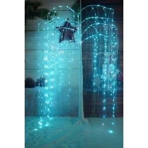 Pom decorativ cu leduri, Flippy, tip salcie, 234 Led, 1.5 M - Img 3