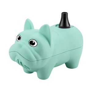Pompa Electrica de Umflat Baloane, Flippy, Model Catelus, cu o Iesire, 220V, Putere 300W, Accesorii petrecere, Verde - Img 1