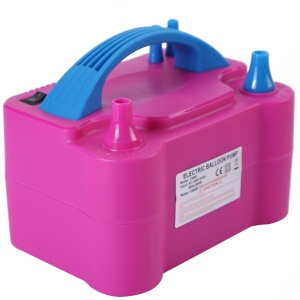 Pompa Electrica Pentru Umflat Baloane, 600 W, Roz cu albastru, - Img 6