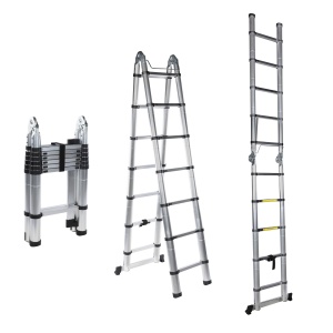 Scara telescopica dubla 4.4m - 14 trepte - Img 3