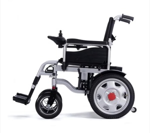 Scaun cu Rotile Electric Pliabil, Baterie 12Ah, Joystick Control, Autonomie 15–20 km, Model EK01 Negru - Img 2