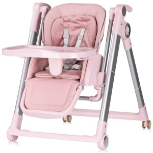 Scaun de masa Chipolino Super Chef 2 in 1 pink marshmallow - Img 2