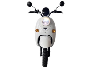 Scuter Electric, 2000W, Fara Permis, Voltarom S2, autonomie pana la 60 km, Alb - Img 5