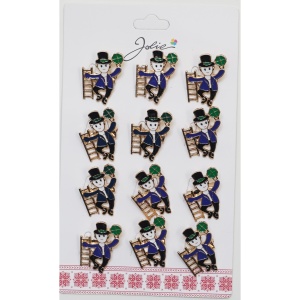 Set 12 Brose Martisor Primavara Cosar cu Trifoi