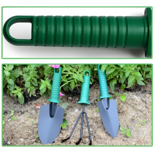Set 12 Unelte de Gradina, Flippy, pentru Plantare Prelucrare Sol si Ingrijire Plante, Material PVC si Otel, Cutie Inclusa, 38 x 29 cm, Verde Deschis - Img 16