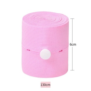 Set 2 Centuri de Monitorizare a Ritmului Cardiac Fetal, Flippy, Material Moale si Elastic, 6 x 130 cm, Roz - Img 4