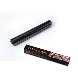 Set 4 Folii Antiaderente din Teflon, Flippy, Multifunctionale, Rezistente la Apa si Temperaturi Ridicate, pentru Gratar, Cuptor, BBQ Grill, 40x33 cm, Negru - Img 7