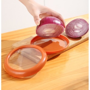 Set 4 Recipiente pentru Pastrarea Proaspata a Legumelor, Flippy, Cutii Portabile Sigilate Anti-oxidare, 4 Forme Diferite pentru Legume sau Fructe, Culori diferite - Img 8
