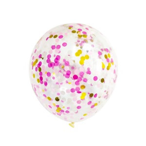 Set 8 Baloane din Folie Metalizată si din Latex, Flippy, Figurine Cifra 1 Printesa 91cm, Stea 45 cm si Cerc 55 cm, Baloane Latex 30 cm, Tema Prima Aniversare, Ambalaj Individual, Pai Inclus, Umflare cu Aer sau Heliu, Roz - Img 6