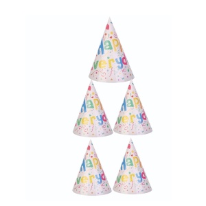 Set 9 Accesorii pentru Masa, Petrecere, Flippy, Model Happy Everyday, 78 buc, Multicolor - Img 2