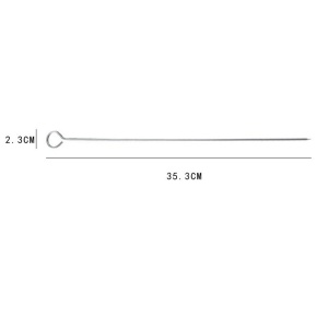 Set 9 Ustensile pentru Gratar, Flippy, din Otel Inoxidabil, Geanta Oxford, Argintiu - Img 3