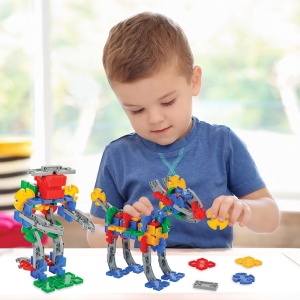 Set constructie Pilsan Building Blocks 320 piese in cutie - Img 4