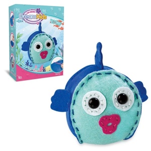 Set creatie perna pentru copii Model 2, Dream Kids, Peste - Img 3