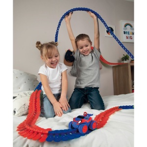 Set de extensie pentru pista Smoby Spidey FleXtreme Refill circuit de curse - Img 5