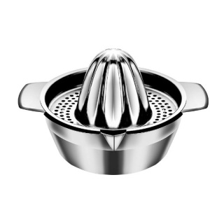 Storcator de Citrice Manual, Flippy, Rezistent, Usor de Folosit si Depozitat, Durabil, Calitativ, 16x7x13 cm, Inox, Argintiu - Img 1