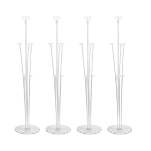 Suport pentru Baloane, Flippy, cu Trei Straturi, pentru 7 Baloane, 70 cm, Transparent - Img 5