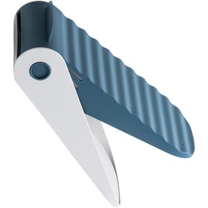 Suport pentru Pantofi, Flippy, cu Două Straturi, Organizator, Antiderapant și Durabil, Inălțime Reglabilă, 25.5x11x7.5 cm, Albastru, 150 g - Img 5
