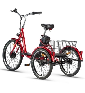 Tricicleta electrica Ztech ZT-81-A TRAILER 2.0 autonomie 40 Km viteza maxima 25 km/h putere 250W acumulator 9Ah/36V nu necesita permis - Img 2