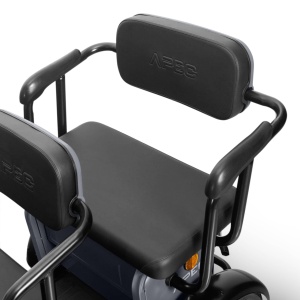 Triciclu electric Voltarom APM5, 60V, 20 AH, 1000W, Fara Permis, 25km/h, Gri, autonomie pana la 40km - Img 6