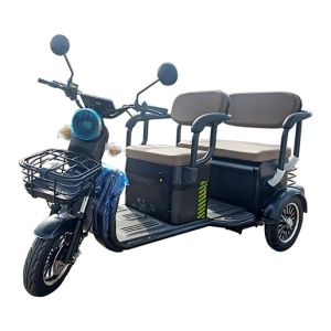 Triciclu Electric Voltarom, Motor 1800W, Fara Permis, Viteza Maxima 25 km pe ora, 1800W, Autonomie Pana La 60km, 2 locuri - Img 1